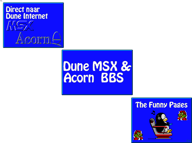 Dune MSX & Acorn Support